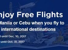 Philippine Airlines Free Flights Promotion