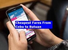 Cebu to Butuan fares