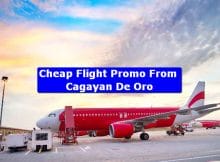Cheap Flight Promo From Cagayan De Oro