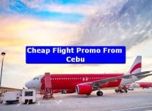 Cheap Flight Promo From Cebu